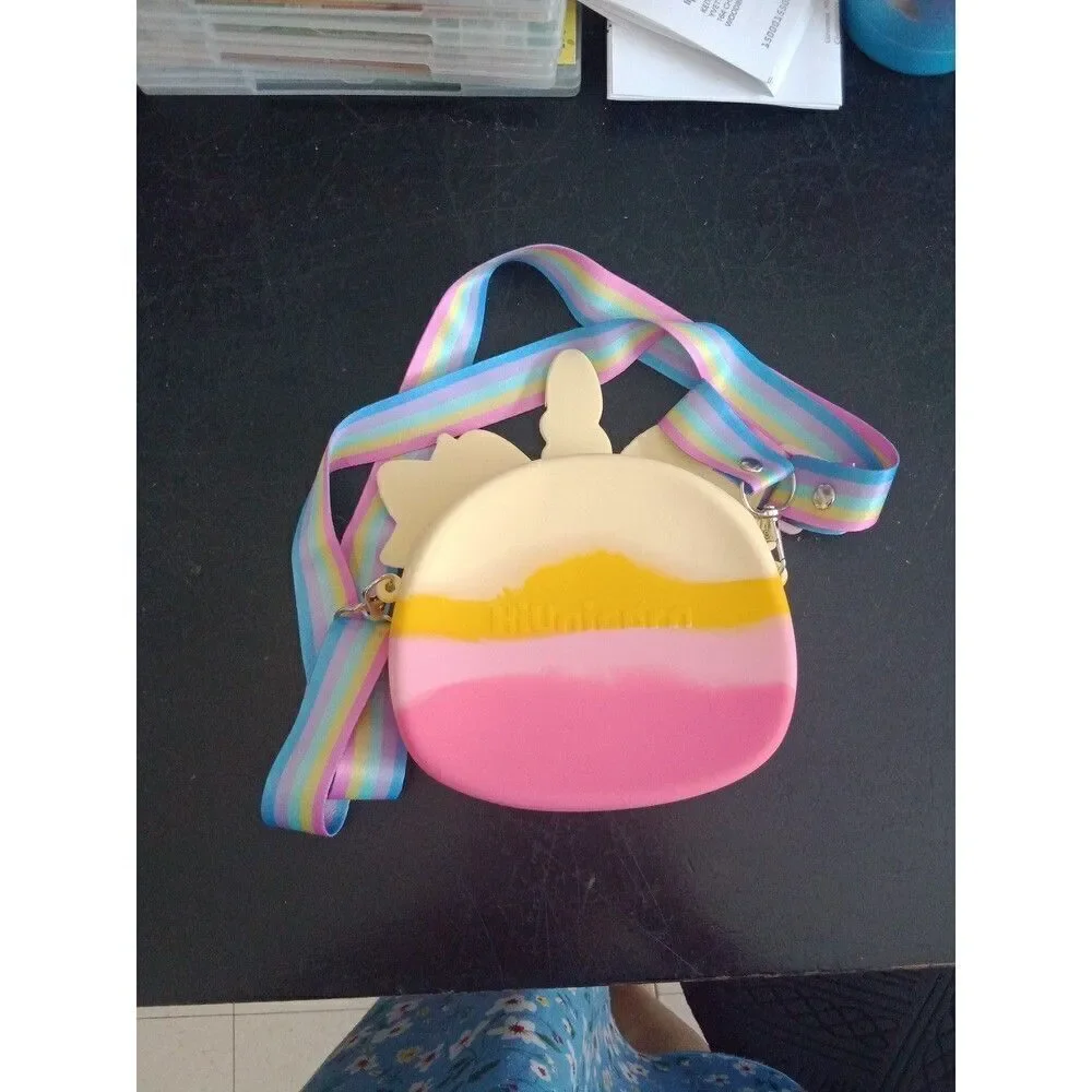 Fidget Toy Unicorn Purse Handbag Rainbow Strap Girls